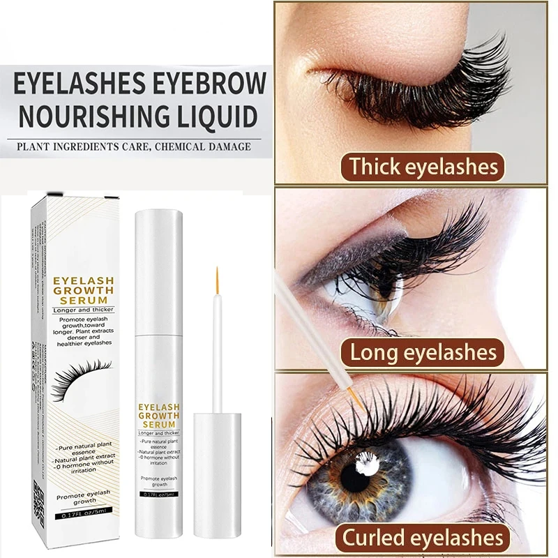 Rapid Eyelash Growth Serum Eyebrow Enhancement Lift Lengthening Eyelash Thickening Natural Curling Women Beauty Cosmetics