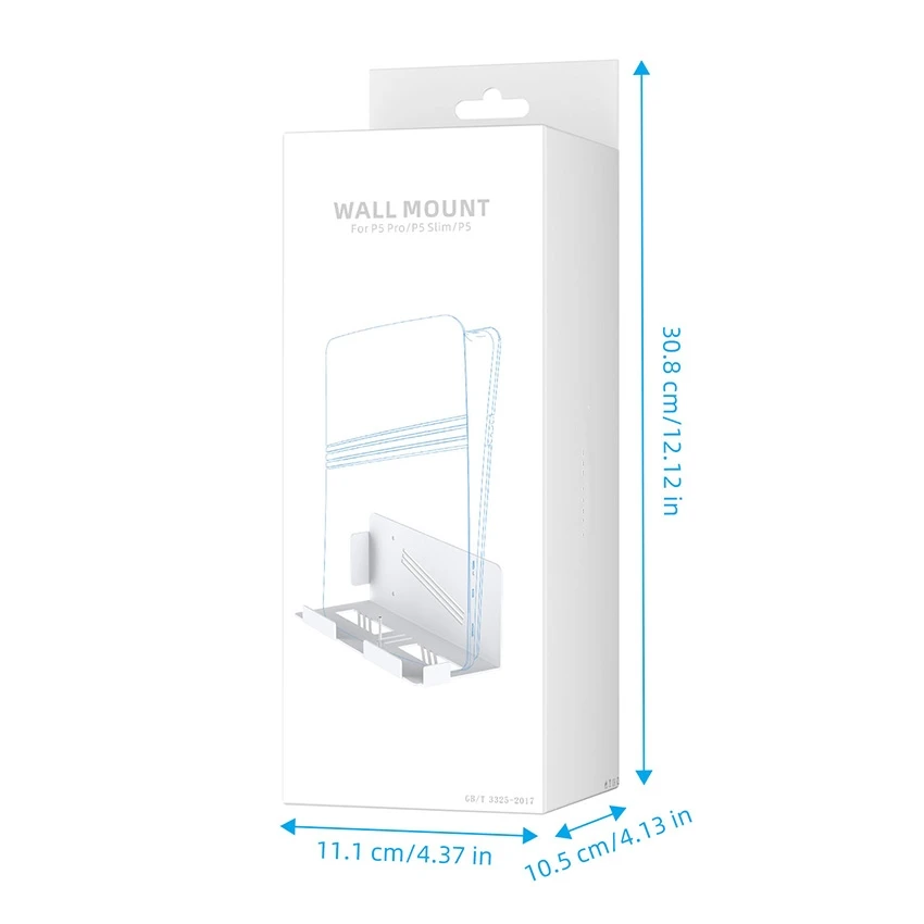 For P5/P5 Slim/P5 Pro Black/White Host Wall Mount Bracket Storage Rack Accessories