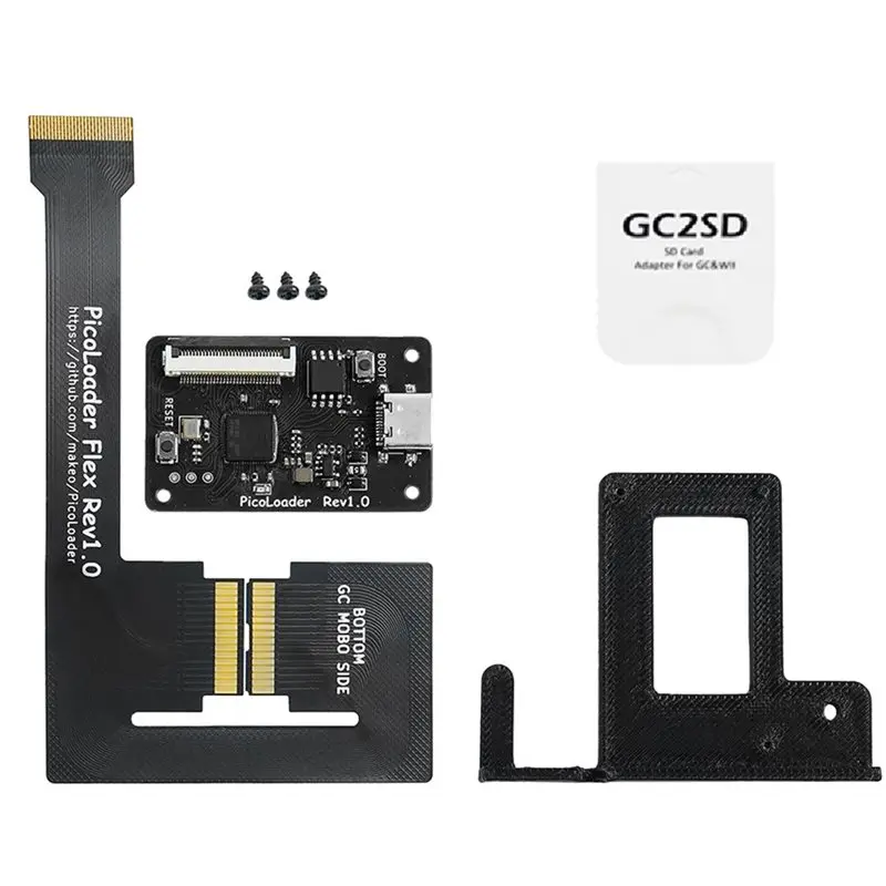 A33T-RP2040 Picoloader V1.0 No-Solder Design Flex Cable For Gamecube For Game Console SD2SP2 GC2SD Sdgecko Compatibility