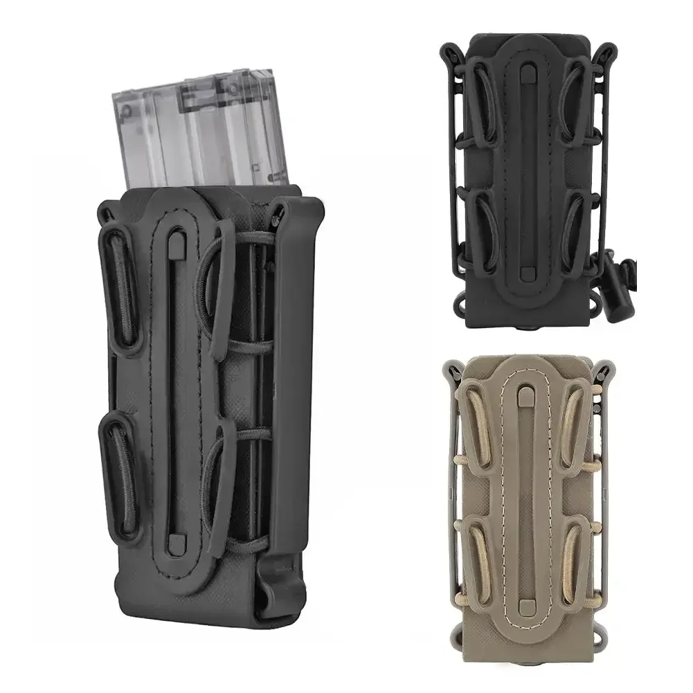 

9mm Mag Pouches Pistol Magazine Pouch Soft Shell Magazine Pouch Tactical Rifle Fast Mag Carrier Holder for Belt&Molle Sytem