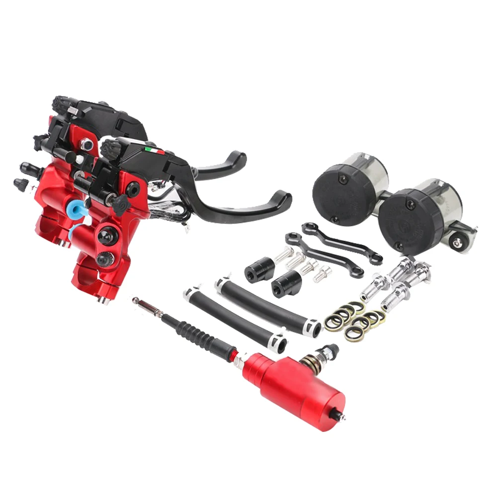 

Motorcycle Refitting Parts Clutch Brake Lower Pump CNC Oil Pot Brake Assembly Is Universal