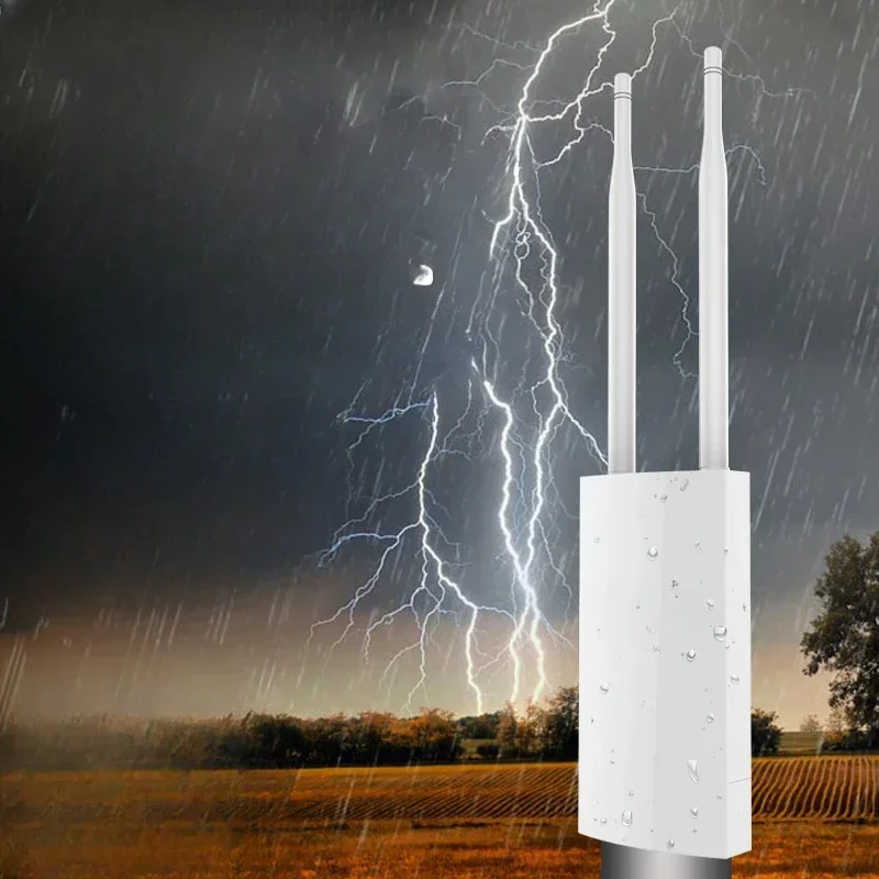 محطة قاعدة توجيه AP لاسلكية خارجية ثنائية النطاق عالية الطاقة فيلا بارك بلازا منطقة المناظر الطبيعية الخلابة الريفية الحرم الجامعي #2