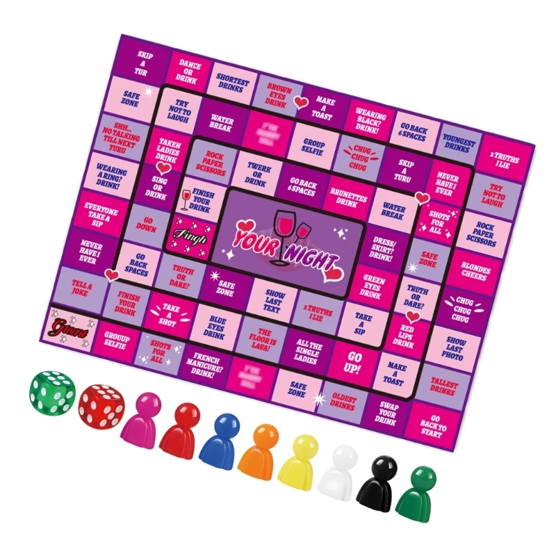  Drinking Game Board Set for Bachelor Birthday Parties Gathering Entertainment view 6