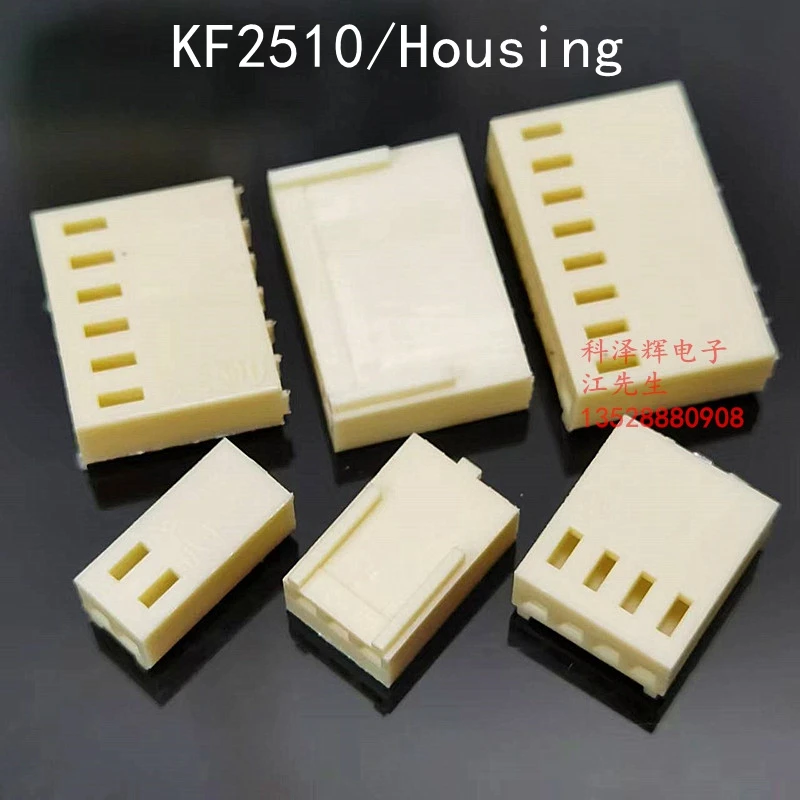 50szt 2510-Y KF2510 2.54mm Złącze wtykowe HOUSING Plastikowy PITCH żeński 2.54MM 2P/3P/4P/5P/6P/7P/8P/9P/10P/11P-20P do PCB