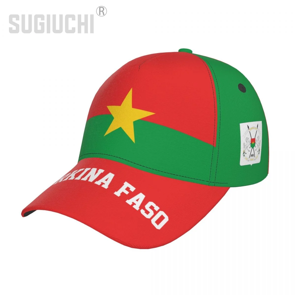 Unisex Burkina Faso Flag Adult Baseball Cap Patriotic Hat for Baseball Soccer Fans Men Women