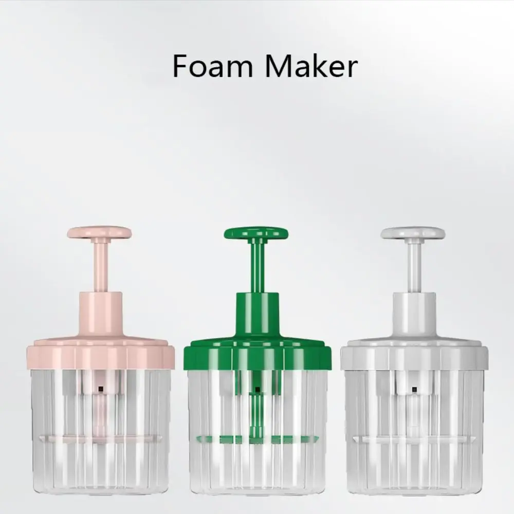 

Travel Manual Foam Maker Rich Cream Foamer Whipped Bottlel Face Cleanser Flower Shape Portable Foam Cup Shower