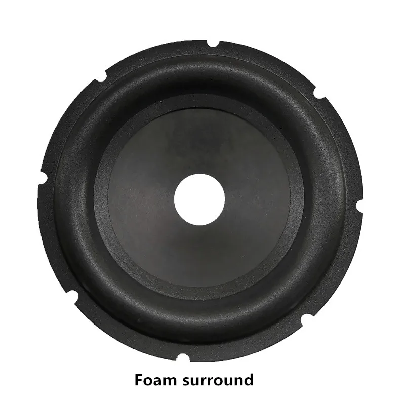 1PC Speaker Woofer Paper Cone 8 Inch Foam Or Rubber Surround Of Subwoofer Repair Kit For Home Theater Studio DIY System 