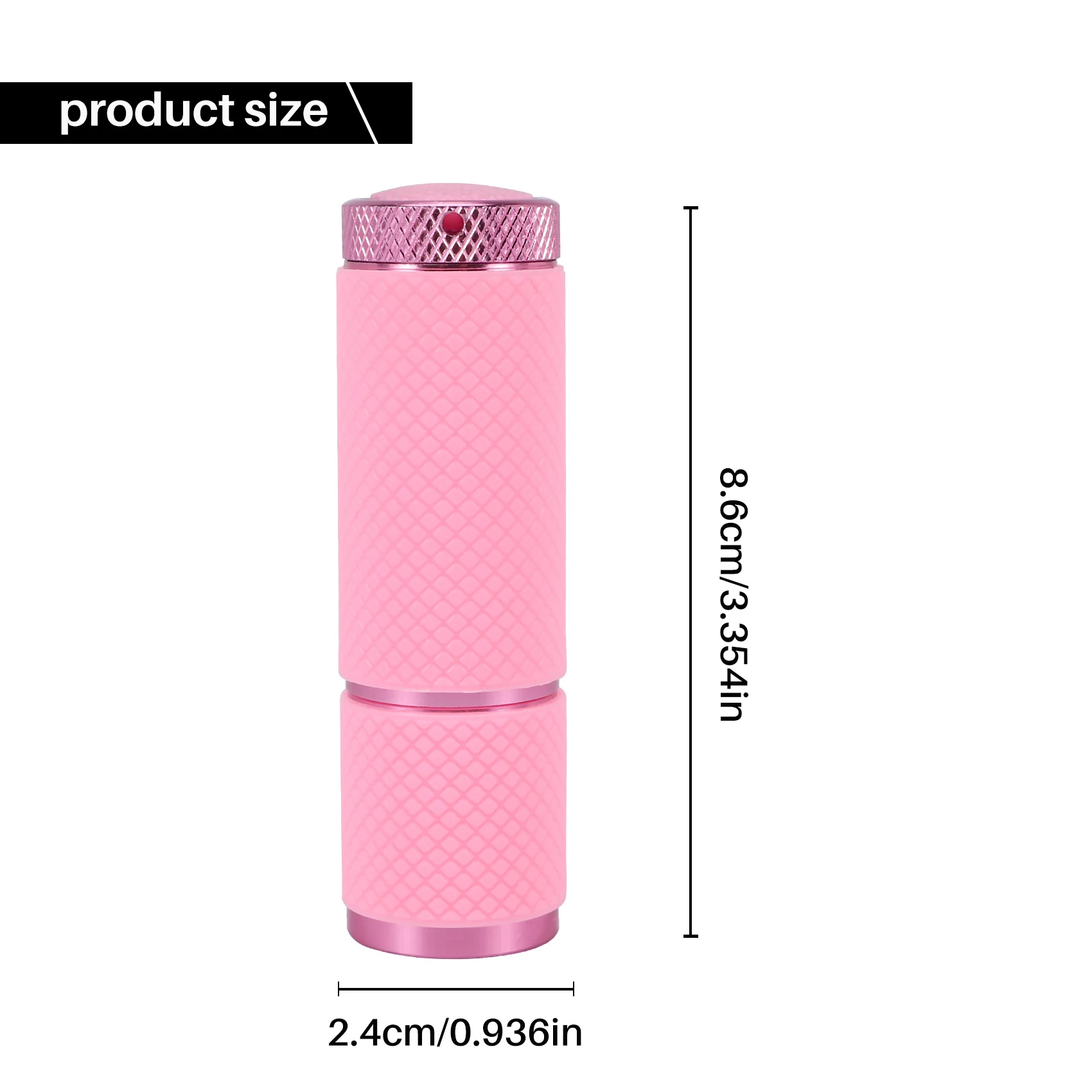 Lámpara de uñas UV 9 LED, secadora profesional, luz de esmalte de Gel de curado, secadora de mano, linterna, herramientas profesionales para decoración de uñas-AT64
