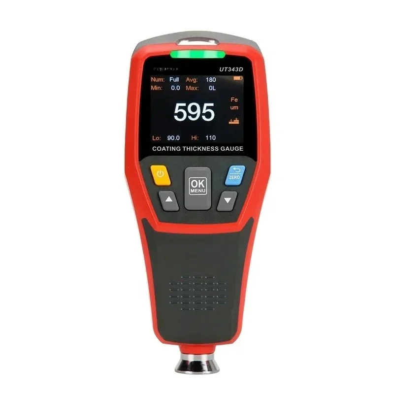 UT343D Laagdiktemeter 1250um Meetmodus Max/Min/Avg