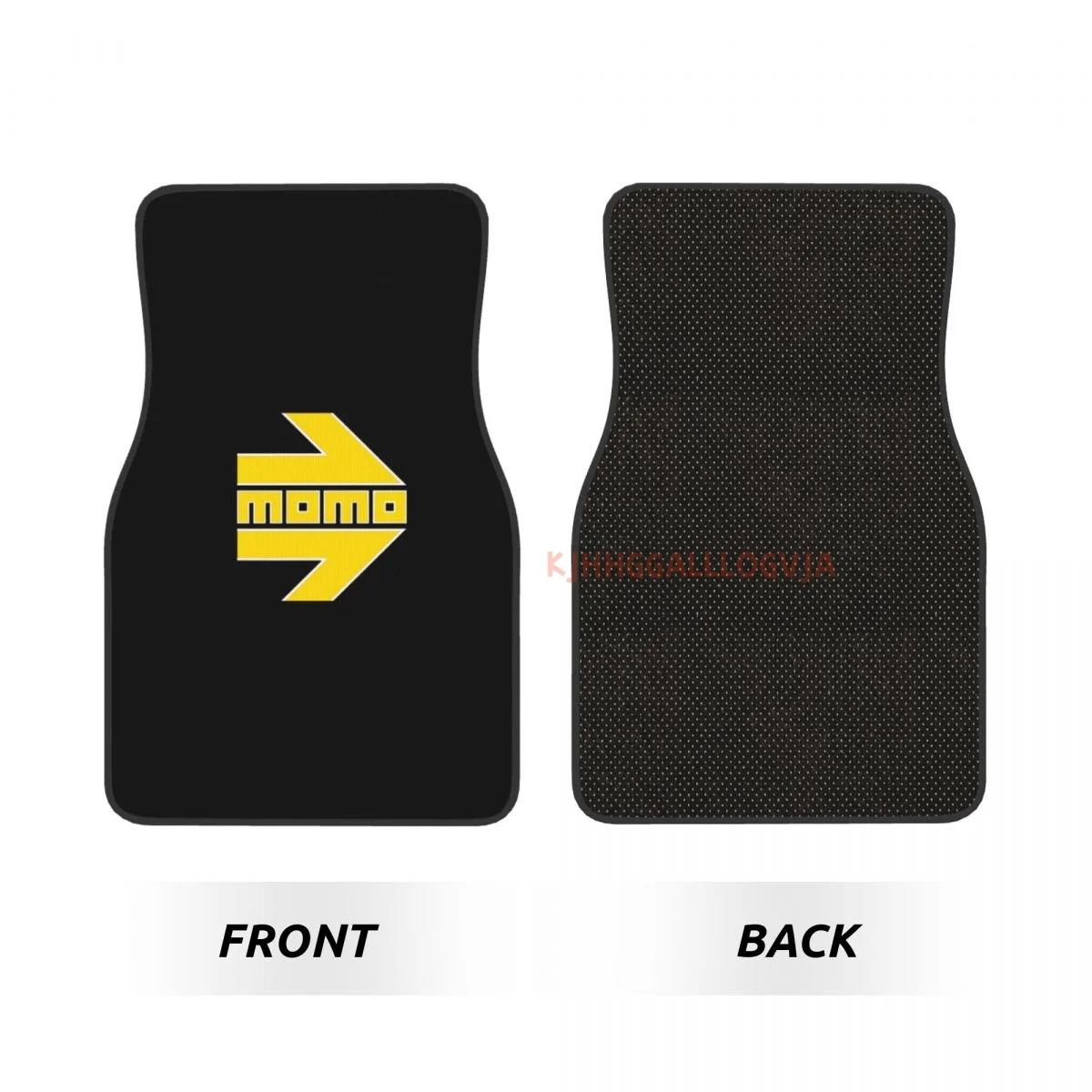 مجموعة مومو مكونة من 4 قطع من سجادات أرضية السيارة المخملية الكريستالية مكونة من أربعة سجادات سيارة مضادة للانزلاق #2