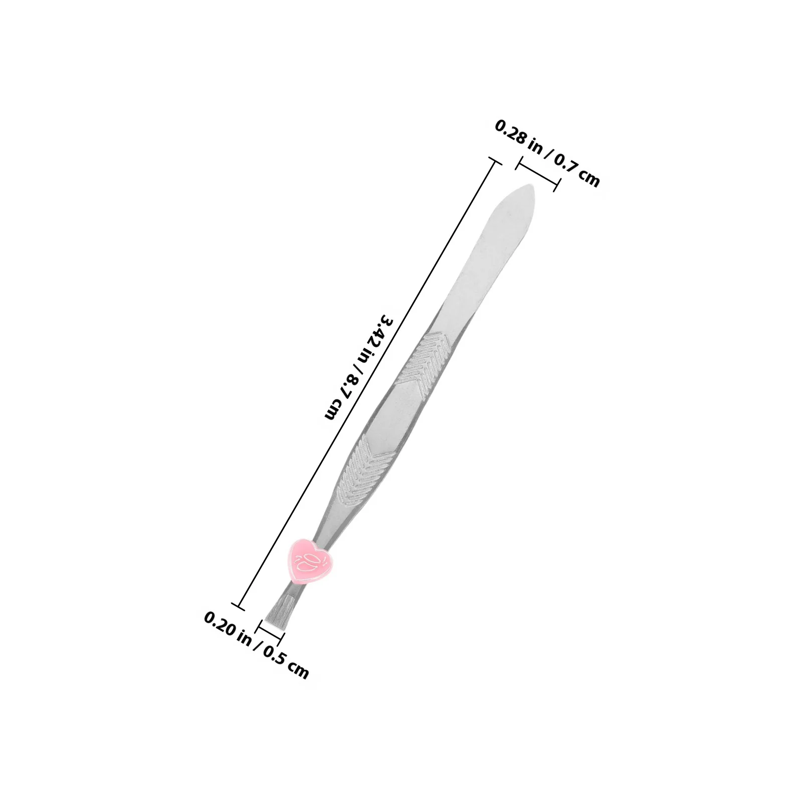 24 قطعة من ملاقط الحواجب المصنوعة من الفولاذ المقاوم للصدأ، طرف دقيق لإزالة شعر الوجه، أداة مكياج محمولة خفيفة الوزن للنساء والرجال #5