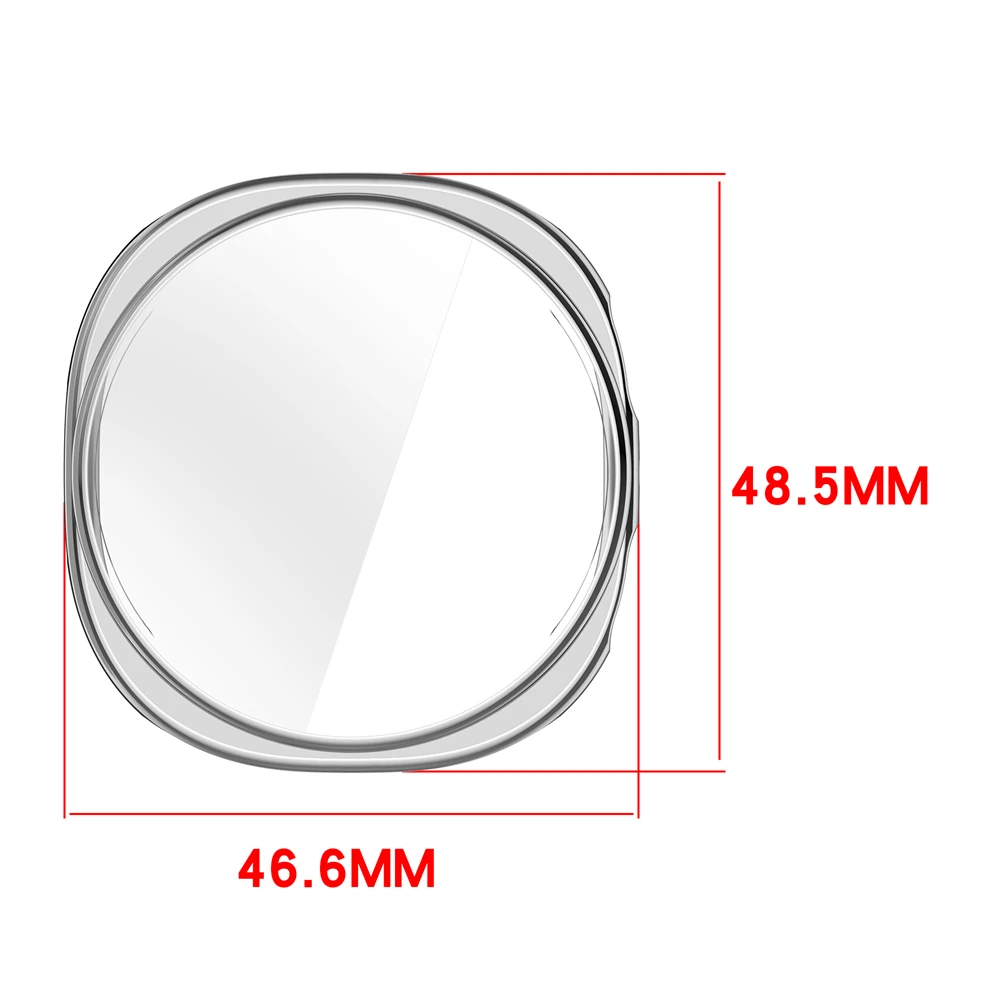 삼성 갤럭시 시계 8 용 TPU 소프트 케이스 40mm 44mm 화면 보호기 커버 전방위 보호 범퍼 액세서리