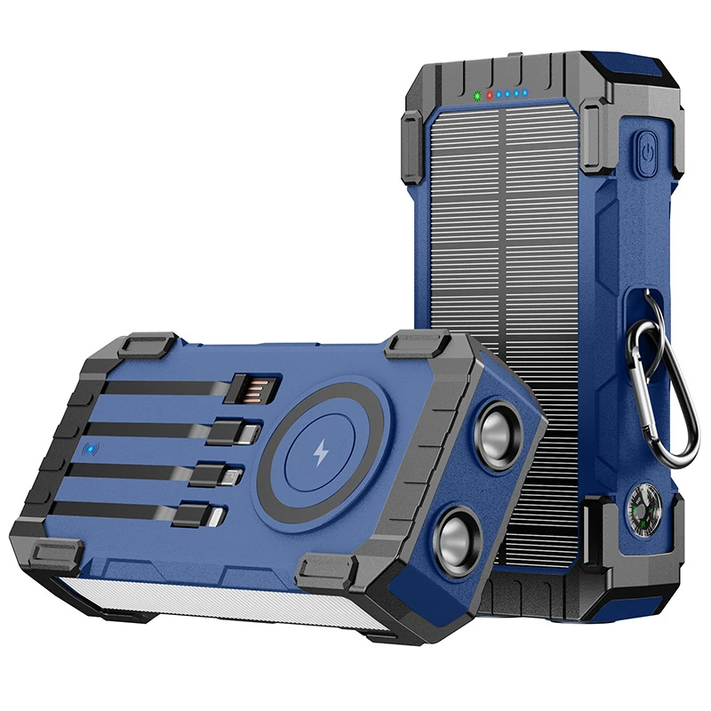 

Солнечная батарея 30000 мАч PD65W Быстрое зарядное устройство для ноутбука 15 Вт Магнитное беспроводное зарядное устройство Powerbank для Magsafe для iPhone 17 iWatch