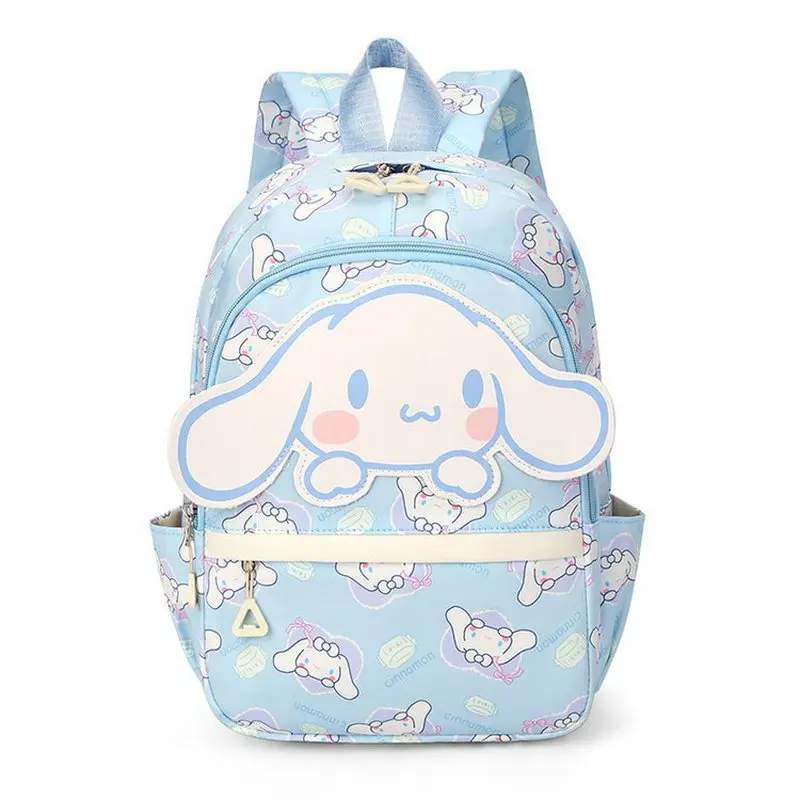 MINISO Kuromi Kawaii plecak Boy Girls szkolna torba na Laptop ramiona na co dzień podróż na kemping lekki plecak