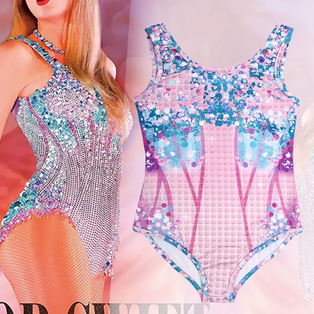 Taylor Swift's Same Cosplay Costume, Stage Performance Costume, Festival Performance Swimming Swimsuit