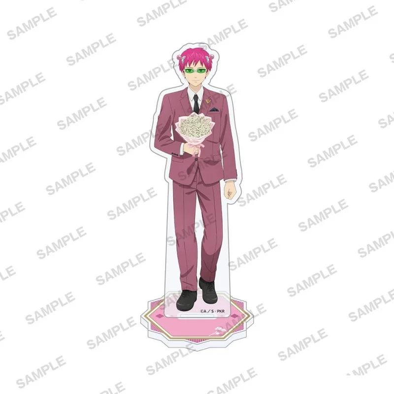 The Disastrous Life of Saiki K 15CM Popular Anime Character Acrylic Stand Figure Cool Desk Ornament Cosplay Prop Keychain