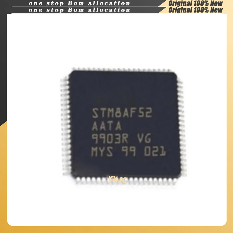 1-5PCS/LOT   STM8AF52AATCY   STM8AF52A  M8F2AATCY   LQFP-80  MStock NEW Original
