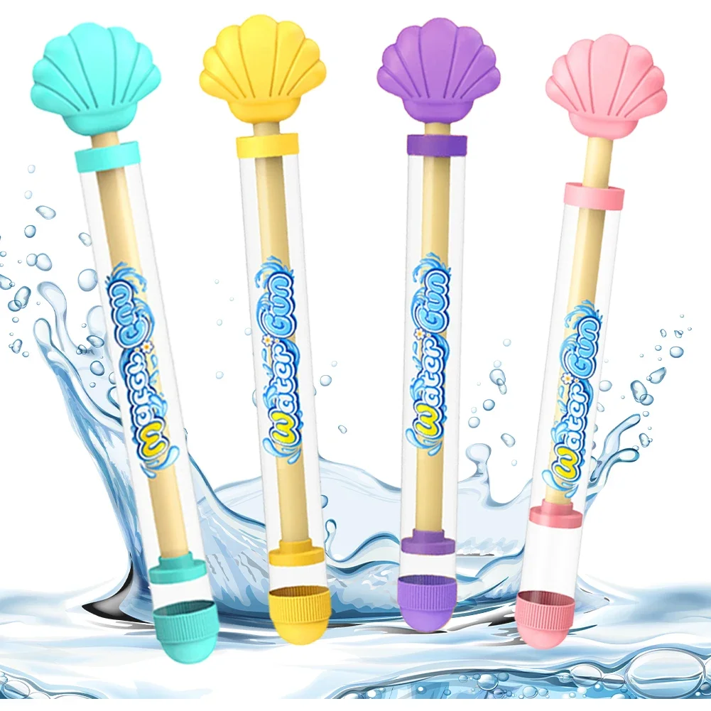 

2-4PCS Firework Water Gun Pull-Out Sprinkler Romantic Photograph Props Beach Water Fighting Outdoor Water for Summer Beach