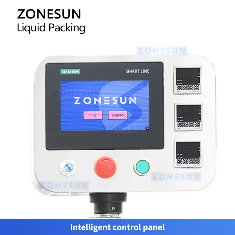 ZONESUN ZS-FS120H آلة تعبئة العصا السائلة العمودية الأوتوماتيكية VFFS معدات تعبئة وختم الكيس
