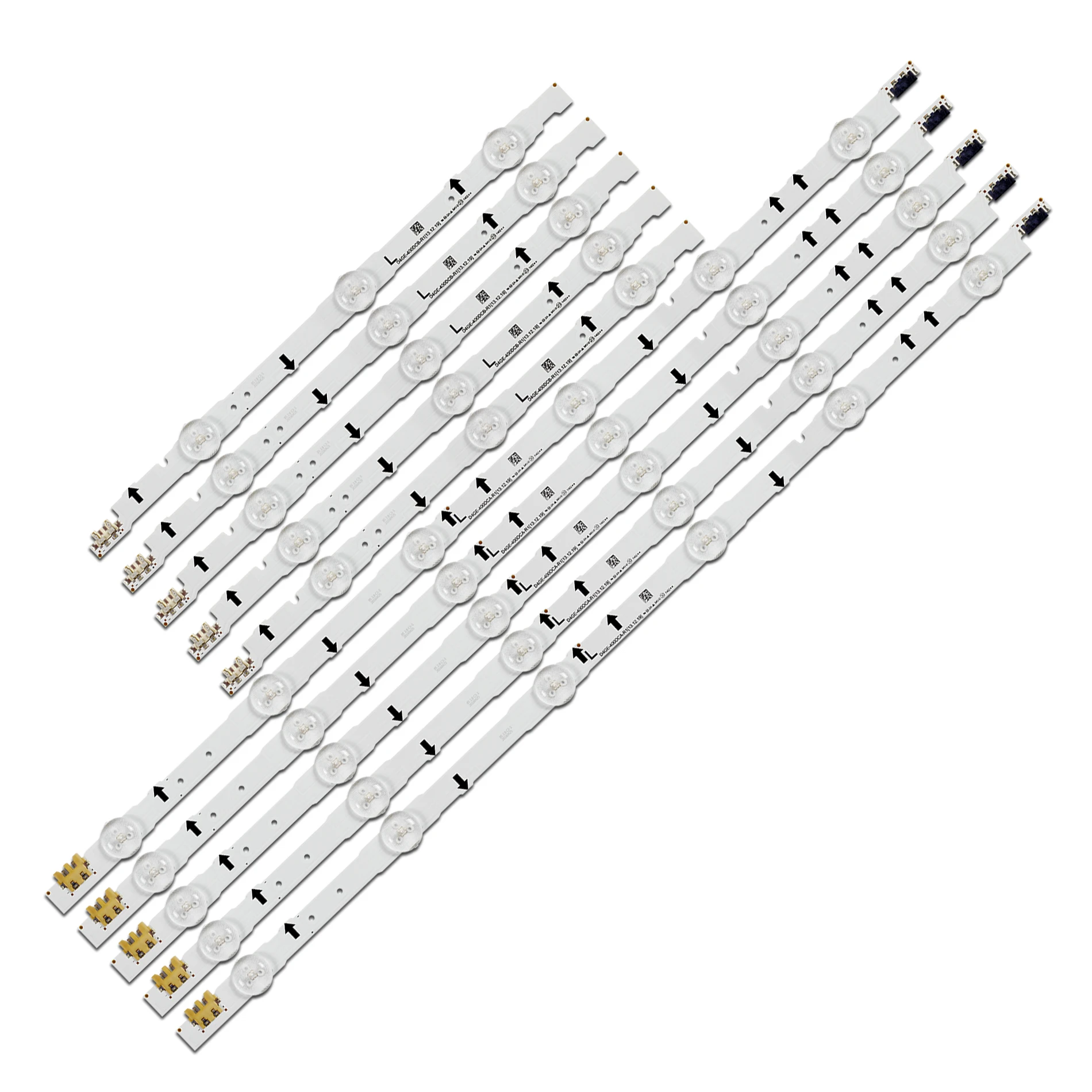 Bandes LED pour UE40J6200, UE40H6650AL, UE40H6650SL, UE40H6650ST, UE40H6650, UE40H6KampaY, UE40H6Kampak, UE40H6Kampaw, UE40H6240, UA40H5562