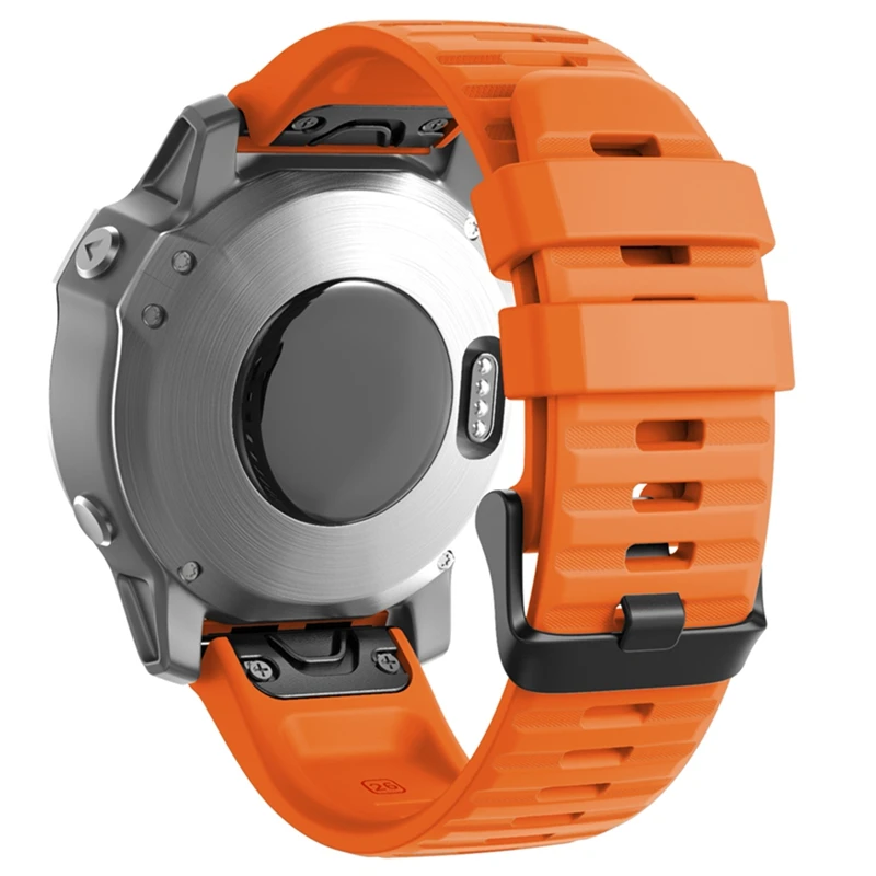 Tali jam silikon untuk Garmin FenixE, arloji cerdas Easyfit 8 47 51mm 7X 7 6X 6 Pro 5X 5 Epix Gen Pro 2, gelang Easyfit 22 26MM