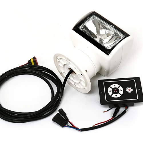 TG25-A 100W 12V / 24V Marine ค้นหารีโมทคอนโทรล Xenon Light IP56 ไฟค้นหาอัตโนมัติ