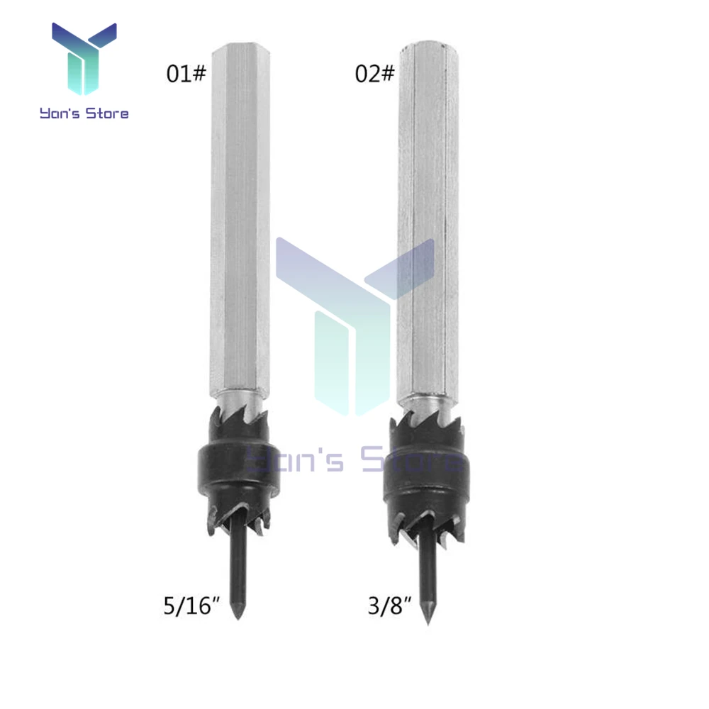 

3/8 5/16 Inch High Speed Steel Drill Bits Grinding Spot Welding drill Set Hex Handle Drill Bit For Power Drill Spot Welder