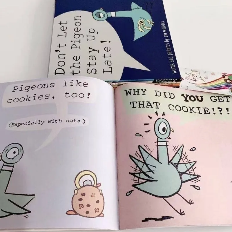 9 Books/set Don't Let the Pigeon Drive the Bus English Picture Book Children Reading Storybook Early Education Books