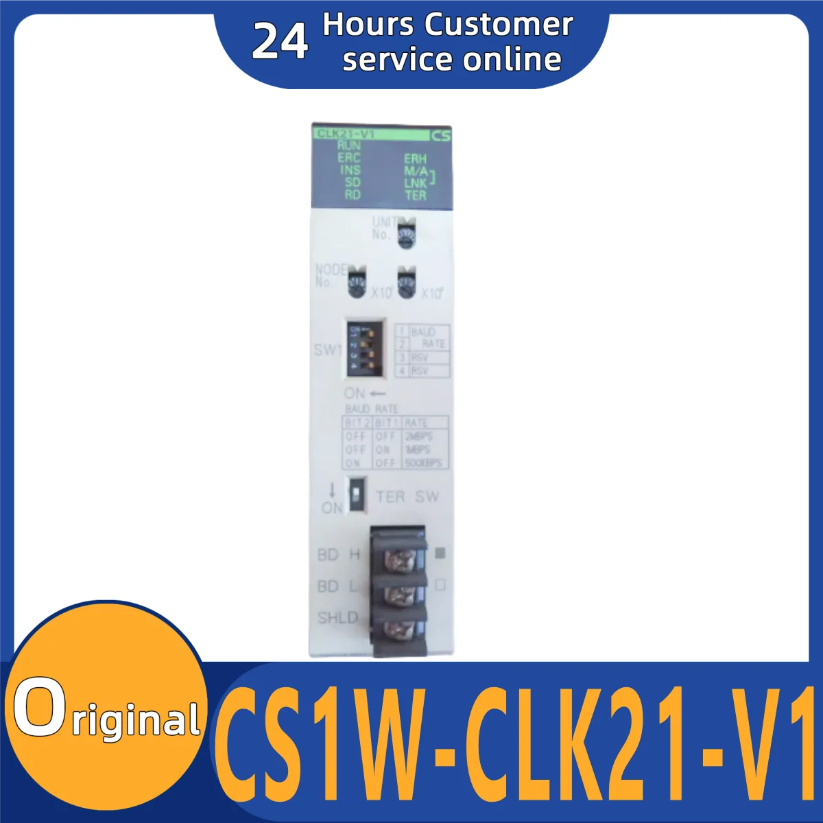

Brand new original module CS1W-CLK21-V1 CS1W-CLK21