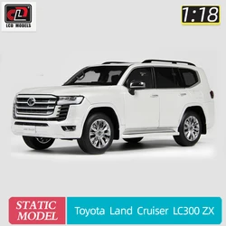 Pre-sale! LCD 1/18 scale Toyota Land Cruiser LC300 ZX SUV Metal car model Static display collection holiday gifts