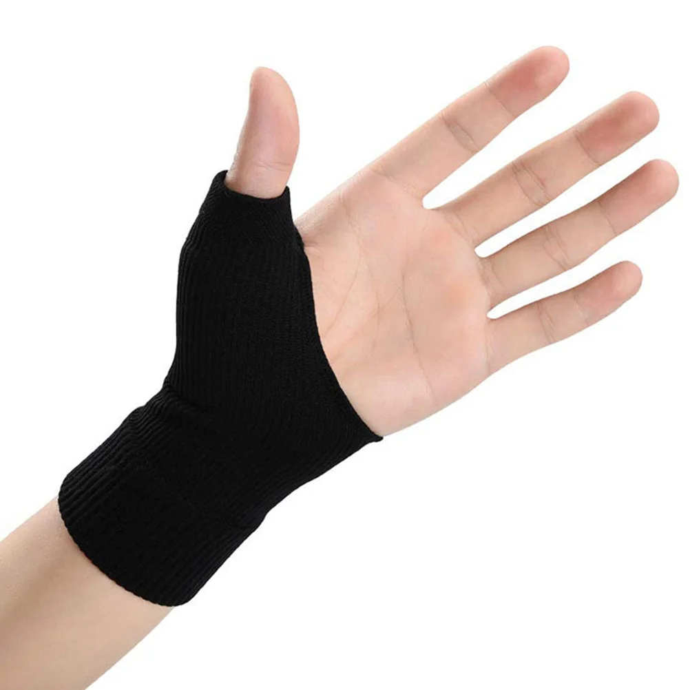 

Fingerless Wrist Brace Wrist Thumb Support Compression Gloves Comfortable Skin-Friendly Daily Use Multi-Function Fitness