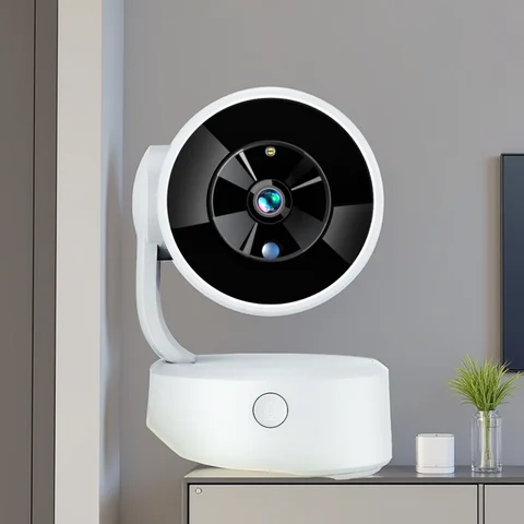 Tuya WIFI IP 카메라 실내 2K 베이비 모니터 양방향 대화 스마트 홈 4X 줌 PTZ 360 ° 감시 카메라는 Alexa Google을 지원합니다.