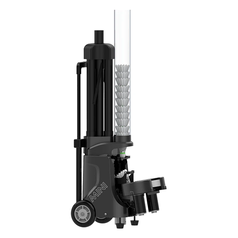 STLF Automatic Badminton Serve Machine Intelligent Badminton Feeder Machine Portable Badminton Training Equipment with App Contr