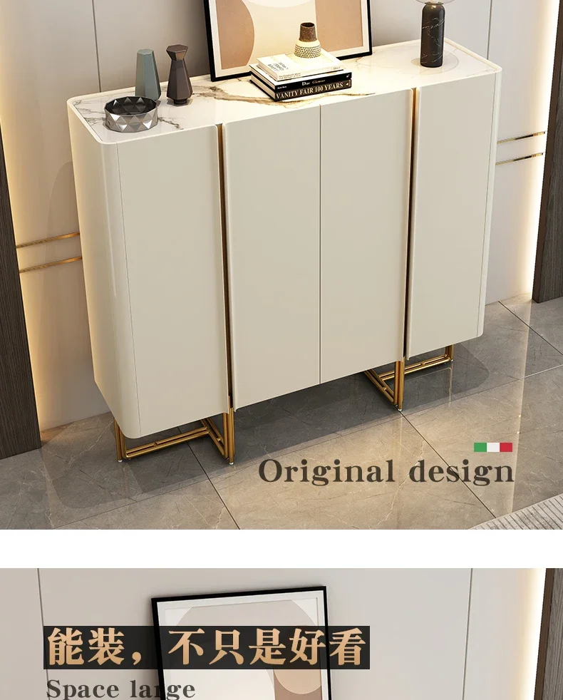 

Итальянский минималистичный входной шкаф для обуви для гостиной, простой современный перегородный шкаф