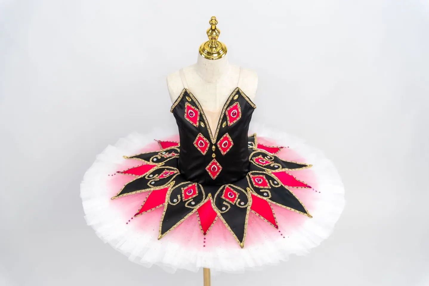 Millions of clown tutu Tutu competition dress performance dress professional custom