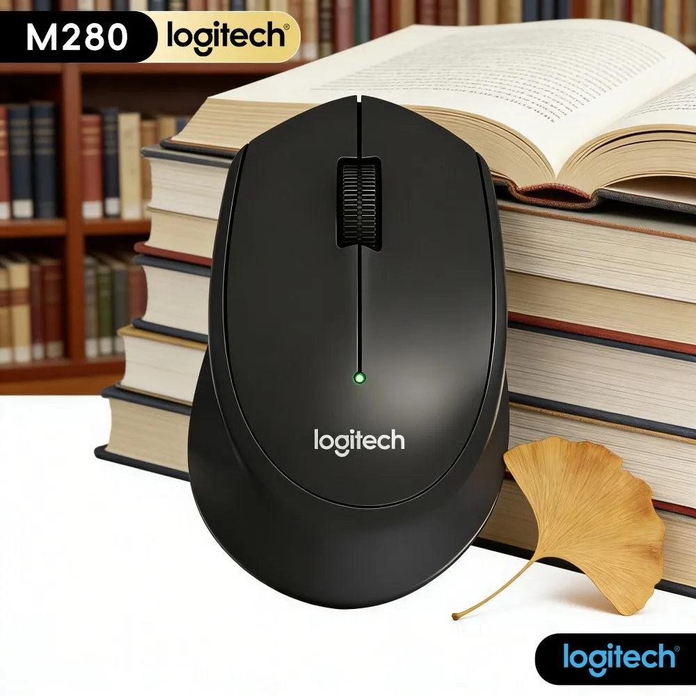 Small Office Layout Wireless Mouse M280 Comfy Palm Contact For Long File Work Home Regular Computer Operating Tasks
