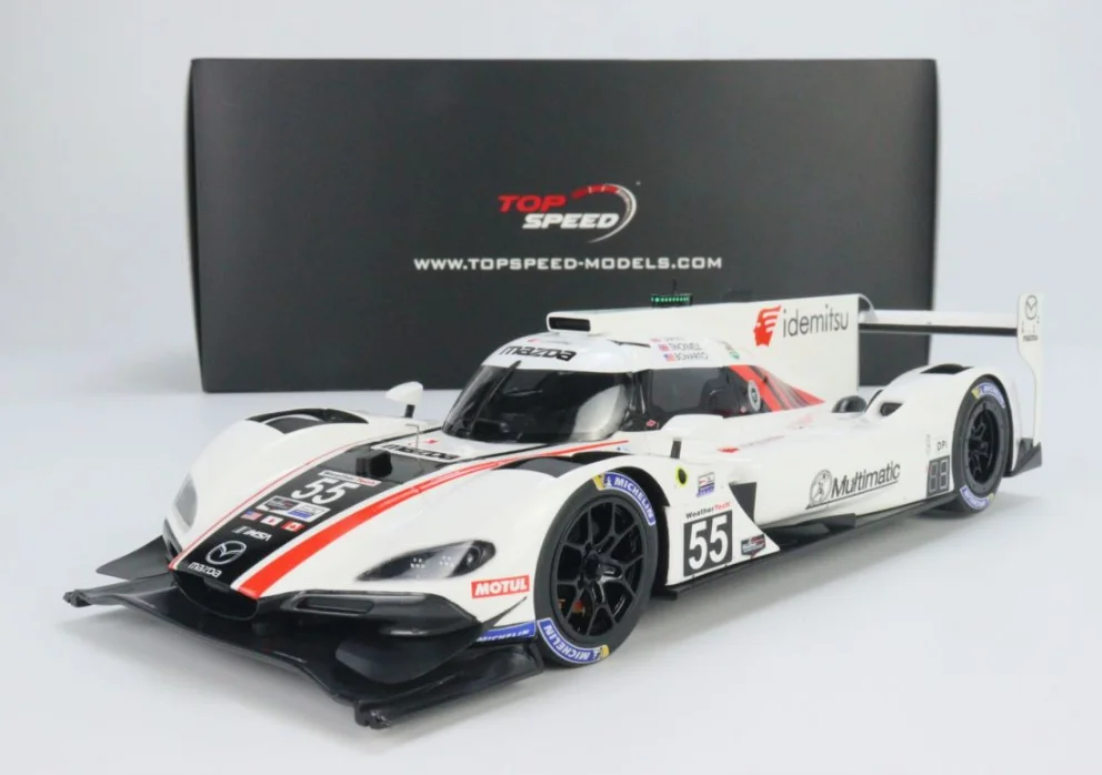 TopSpeed 1:18 Scale Mazda RT24-P DPi #55 Resin Car Model