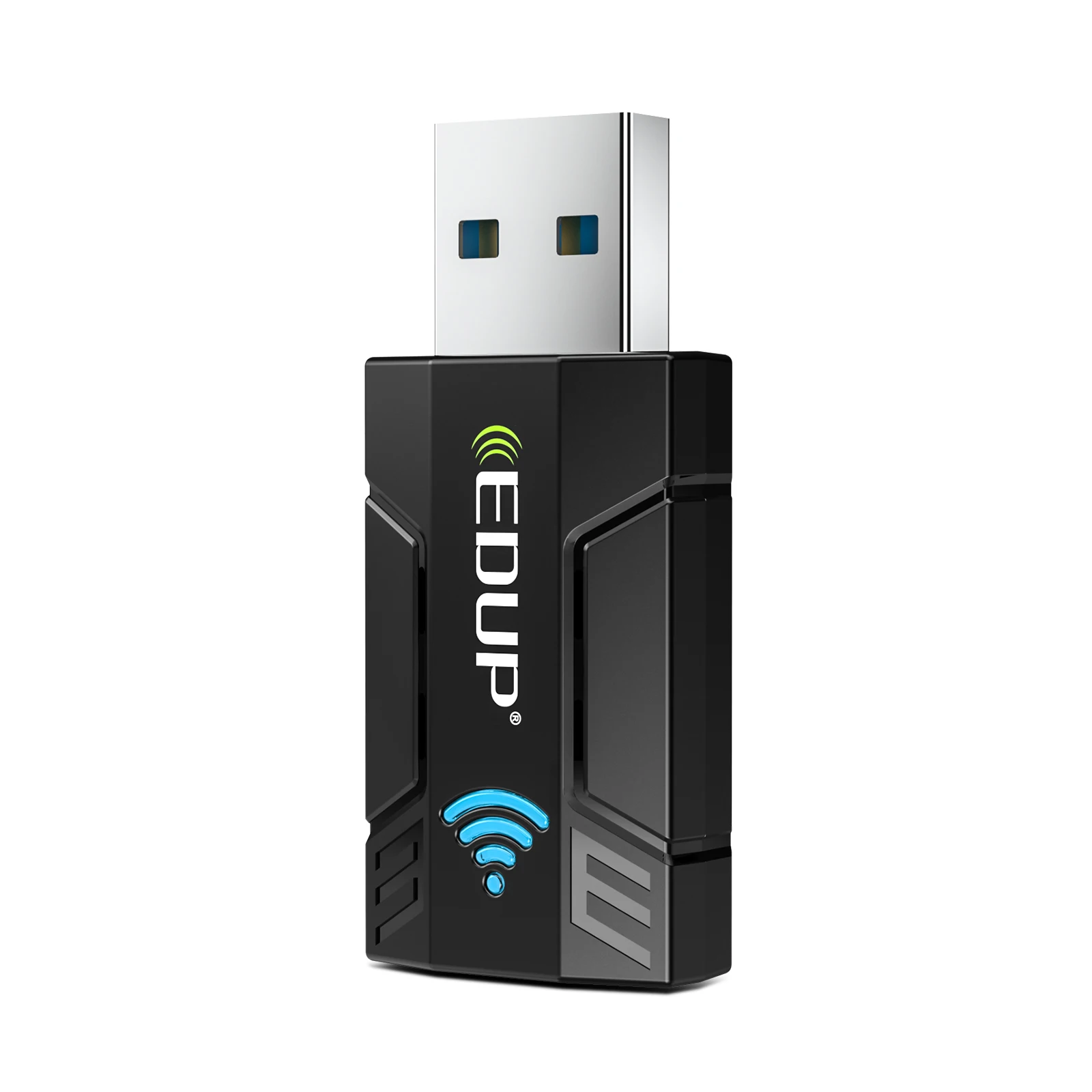 EDUP-tarjeta de red inalámbrica USB 3,0 de 1300M, adaptador WiFi de 2,4G y 5G, banda Dual, adaptador de señal estable para PC, escritorio y portátil