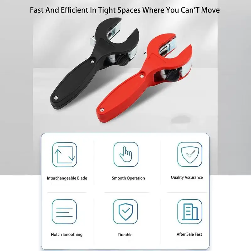 

Труборез с храповым механизмом, 8-29 мм, универсальный труборез, ножницы с храповым механизмом из нержавеющей стали, меди и алюминия, ножницы для труб из ПВХ