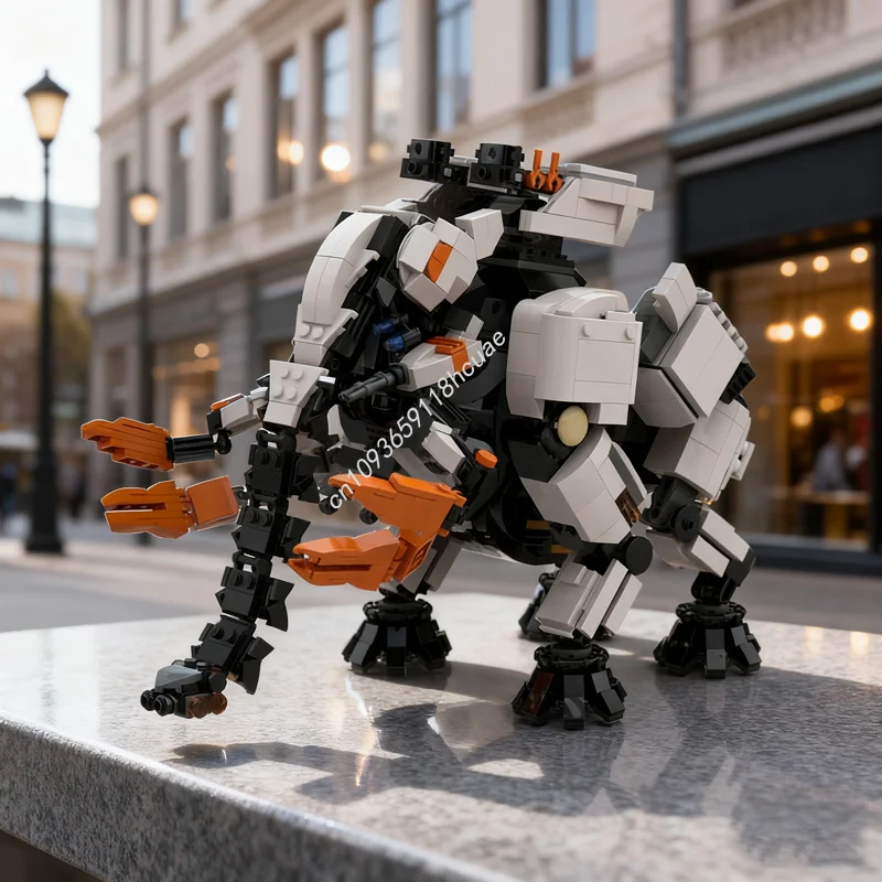 

1635 шт. MOC Tremortusk And Apex Horizon Gamesed модель строительные блоки архитектура DIY идея рождественские подарки кирпичные игрушки на день рождения