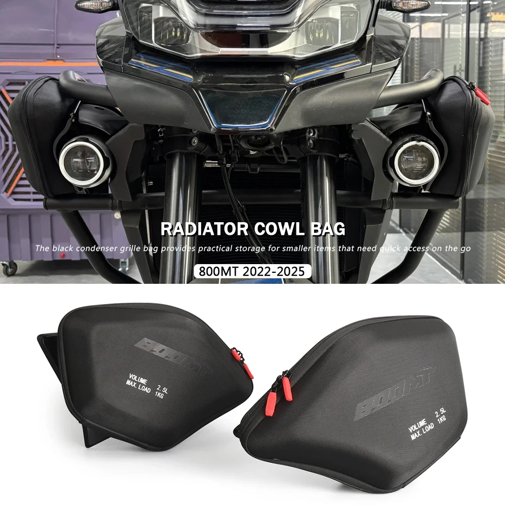 

Waterproof Tool Placement Bag For CFMOTO 800MT Motorcycle Radiator Cowl Bags MT800 Front Side Bag CF 800 MT 2022 2023 2024 2025