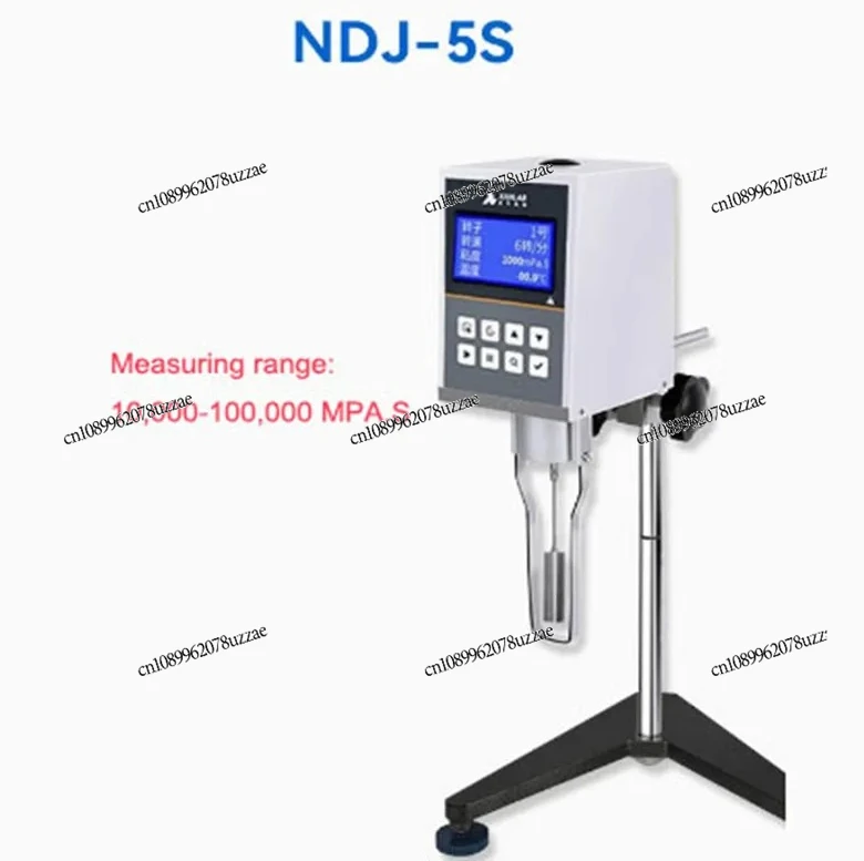 NDJ-8S NDJ-5S NDJ-9S مقياس اللزوجة الرقمي الدوار اختبار اللزوجة 10 ~ 6000000 MPA.s مقياس اللزوجة مع مستشعر درجة الحرارة