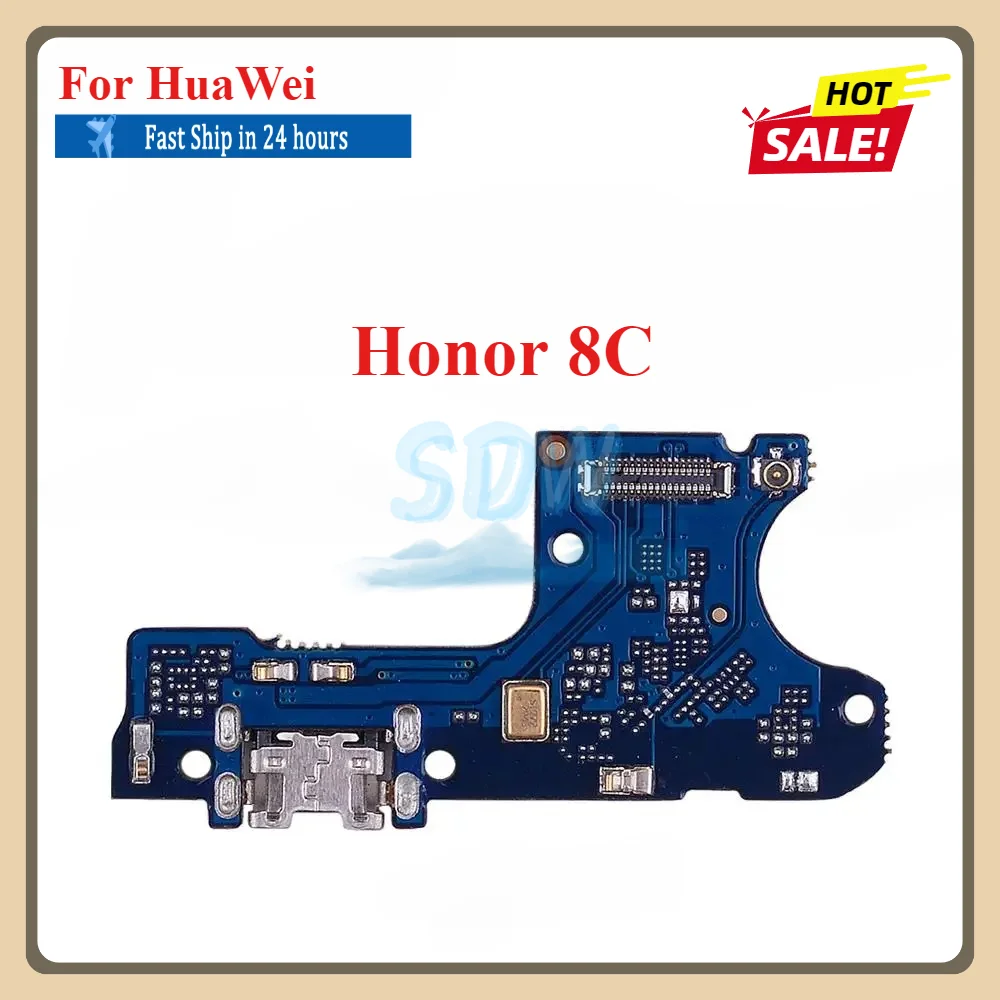 1Pcs New Connector Charger Board USB Charging Port Dock Plug Flex Cable For HuaWei Honor 9/9Lite/Honor8/8C/8X/8Pro/8Lite