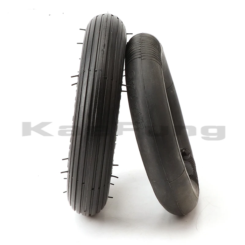 6X1 1/4 Wheels 150mm 6 inch Pneumatic Tire Inner Tube with 4 inch aluminum rims for gas electric scooters e-Bike A-Folding Bike