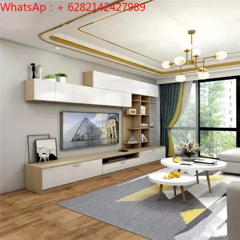 TV Cabinet Designs Set Modern Minimalist Tv Stand Cabinets Bedroom Small Apartment Light Luxury Tv Cabinet