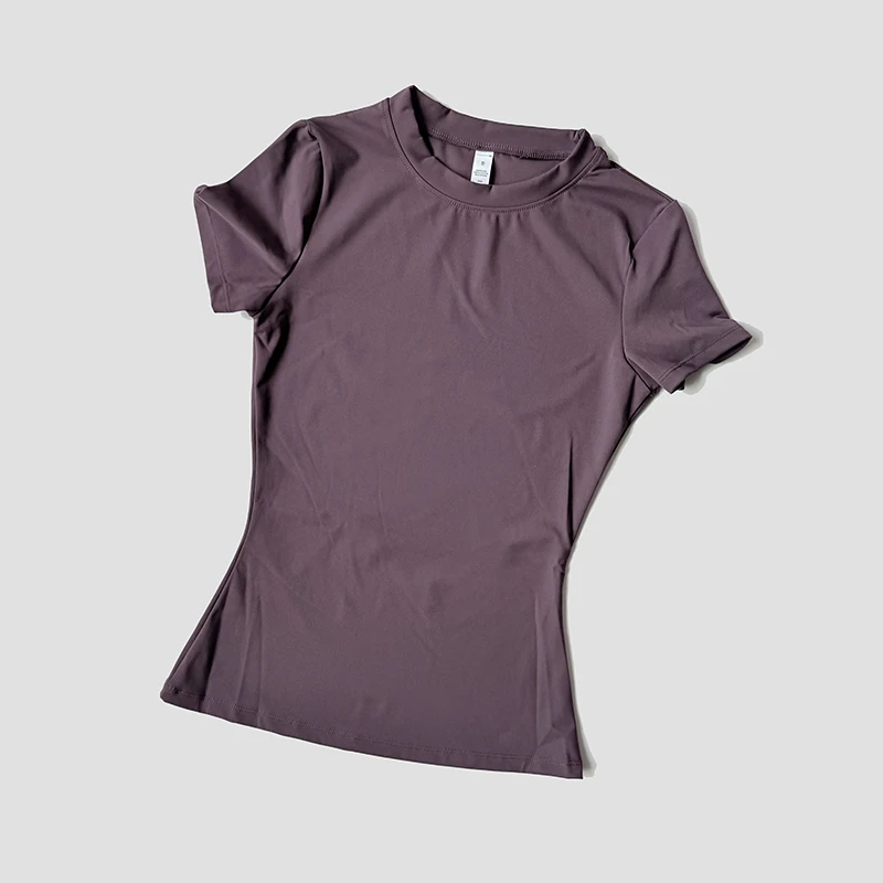 WAREBALL Sporttops Sneldrogend damestanktop Fitness Running Yoga Korte mouw Elastisch ademend yoga-T-shirt voor dames