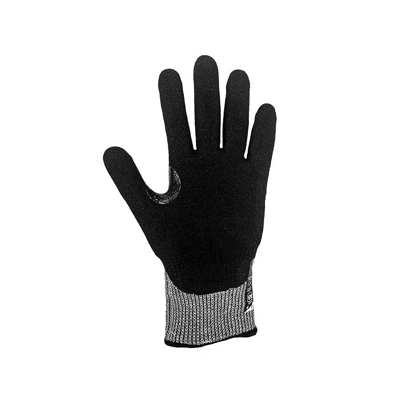 

Nitrile ultra wear-resistant and anti cutting touch screen work gloves