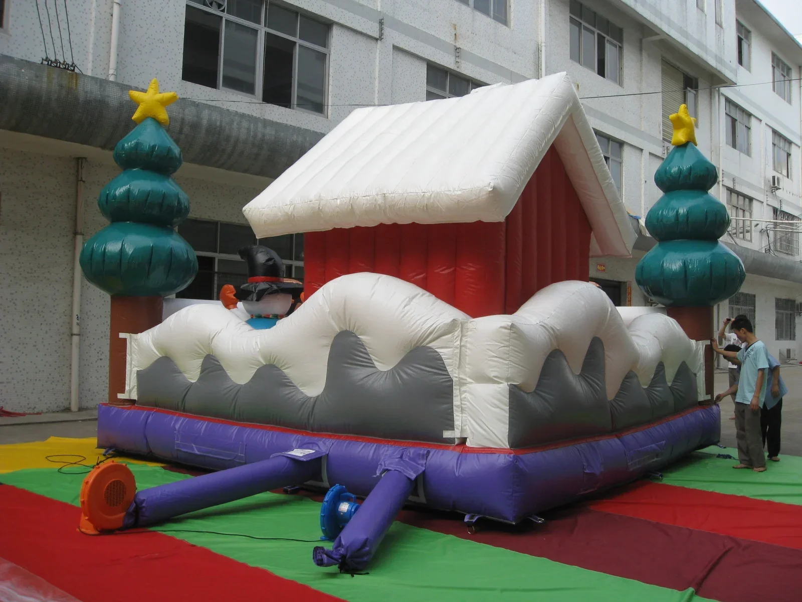 Kids Christmas Inflatable Bounce House