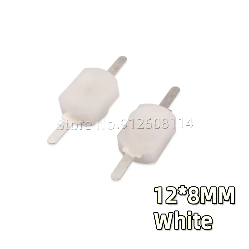 10PCS/Lot 12*8MM DC 30V 1A  On Off Mini Push Button Switch for Electric Torch 1208YD Self Locking