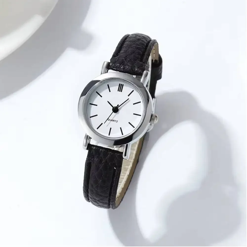 Fashion Casual Small Dial Women Watches Casual Leather Band Quartz Wristwatch gallery 5